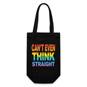 Pride LGBTQ Pride Regenbogen Pride Gay Pride Lgbtq - Geschenkbeutel für Flaschen - Schwarz - Vorne