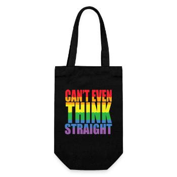 Pride LGBTQ Pride Regenbogen Pride Gay Pride Lgbtq - Geschenkbeutel für Flaschen - Schwarz - Vorne