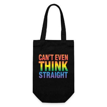 Pride LGBTQ Pride Regenbogen Pride Gay Pride Lgbtq - Geschenkbeutel für Flaschen - Schwarz - Vorne