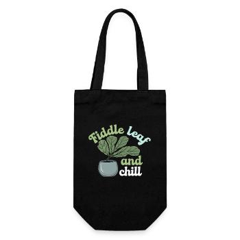 Plant Collector for Houseplant Collectors in the - Gift Bag for Bottles - black - Front