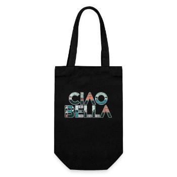 Ciao Bella - Gift Bag for Bottles - black - Front