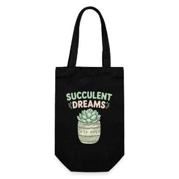 Plant Collector for Houseplant Collectors in the - Gift Bag for Bottles - black - Front