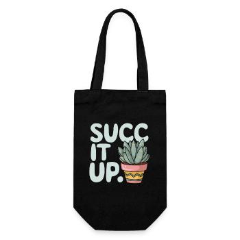 Plant Collector for Houseplant Collectors in the - Gift Bag for Bottles - black - Front