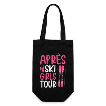 Après Ski Girls Tour - Gift Bag for Bottles - black - Front