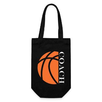 Coach de Basketball - Sac à bouteille - noir - Devant