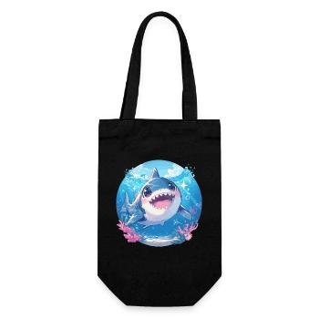 Megalodons Megalodon - Gift Bag for Bottles - black - Front