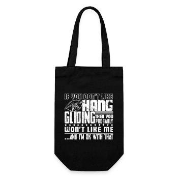 Hang Gliding If You Don't Like Hang Gliding - Gift Bag for Bottles - black - Front
