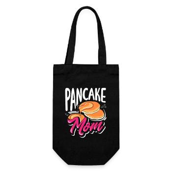 Crêpes Maman Petit-déjeuner Amour - Sac à bouteille - noir - Devant