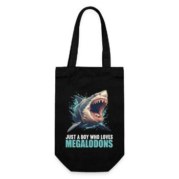 Megalodons Megalodon - Gift Bag for Bottles - black - Front