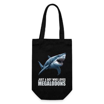 Megalodons Megalodon - Gift Bag for Bottles - black - Front