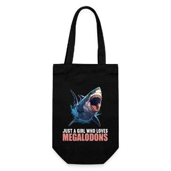 Megalodons Megalodon - Gift Bag for Bottles - black - Front