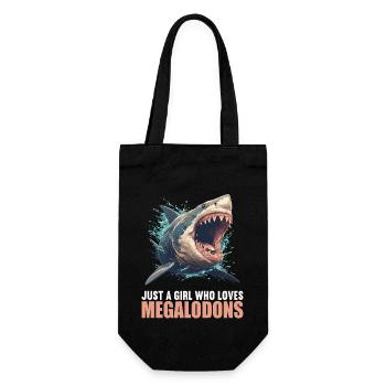 Megalodons Megalodon - Gift Bag for Bottles - black - Front