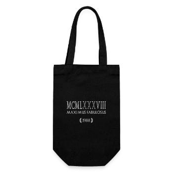 1988 - The Greatest of the Legendary - MCMLXXXVIII - Gift Bag for Bottles - black - Front