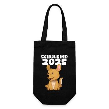 Écolier 2025 Inscription des jeunes filles à l’école 2025 Décoration - Sac à bouteille - noir - Devant