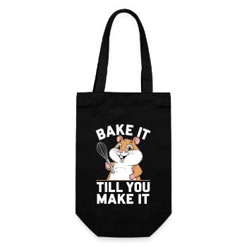 Faites-le cuire jusqu’à ce que vous le fassiez Baker Hamster Fun - Sac à bouteille - noir - Devant