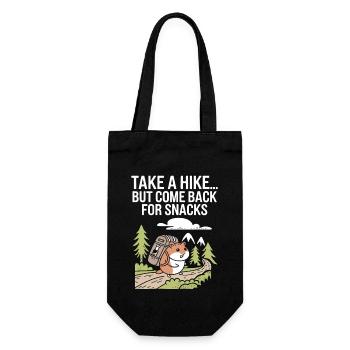 Faire de la randonnée... Mais revenez pour des collations - Sac à bouteille - noir - Devant