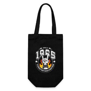 1965 Anniversaire, berce tout, 60e anniversaire - Sac à bouteille - noir - Devant