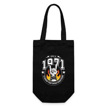 1971 Anniversaire, berce tout - Sac à bouteille - noir - Devant