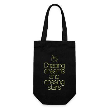 Sagittarius Character Zodiac Chasing Dreams And - Gift Bag for Bottles - black - Front