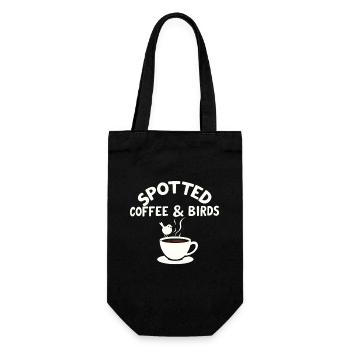 Birdwatcher Ornithology Vavian Enthusiast - Gift Bag for Bottles - black - Front