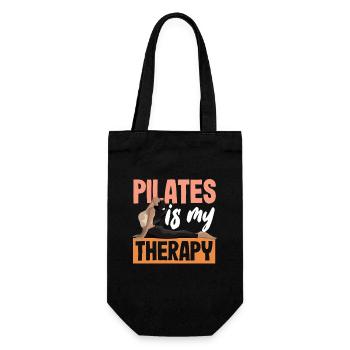 Le Pilates est ma source d'inspiration thérapeutique - Sac à bouteille - noir - Devant