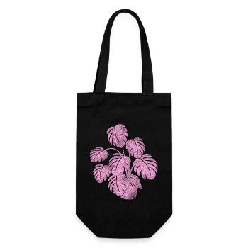 Plant Lover Gardening Diamond - Geschenkbeutel für Flaschen - Schwarz - Vorne