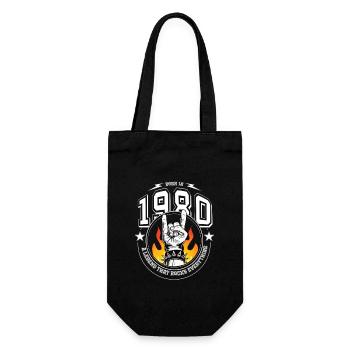 Anniversaire de 1980, tout bascule - Sac à bouteille - noir - Devant