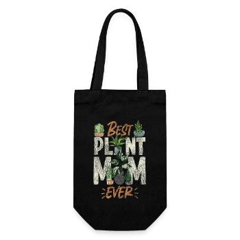 Amoureux des plantes Jardinage Maman Best - Sac à bouteille - noir - Devant