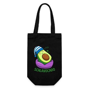 Schlavocado Sleep Outfit Pajamas Avocado Sleep - Gift Bag for Bottles - black - Front
