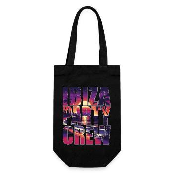 Ibiza Party Crew Balearic Islands Holidays - Gift Bag for Bottles - black - Front