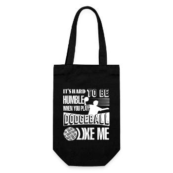 Dodgeball Play Dodgeball Like Me - Gift Bag for Bottles - black - Front
