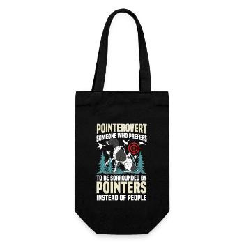 Duck hunters shoot heavier loads flag - Gift Bag for Bottles - black - Front