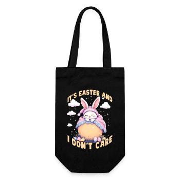 C’est Pâques et je m’en fiche - Sac à bouteille - noir - Devant