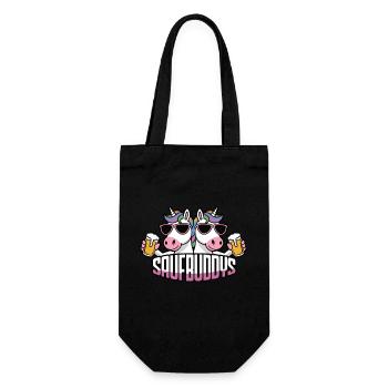 Booze Buddy Booze Buddies Drink Beer Alcohol Party A - Gift Bag for Bottles - black - Front