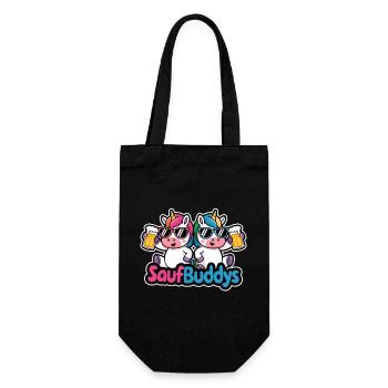 Booze Buddy Booze Buddies Drink Beer Alcohol Party A - Gift Bag for Bottles - black - Front