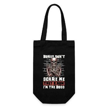 Orthopedic Surgeon Bones Don't Scare Me Medicine - Gift Bag for Bottles - black - Front