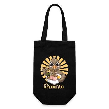 Auerhahn - Geschenkbeutel für Flaschen - Schwarz - Vorne