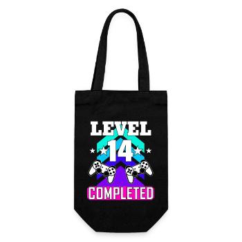 14 Anniversaire - Sac à bouteille - noir - Devant