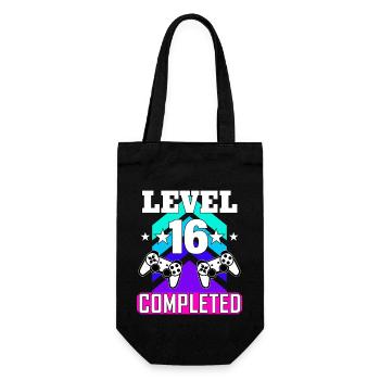 16 Anniversaire - Sac à bouteille - noir - Devant
