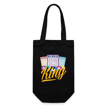 Bingo King Passion du joueur - Sac à bouteille - noir - Devant