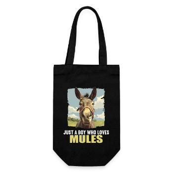 Mules Mule - Gift Bag for Bottles - black - Front