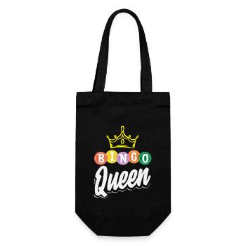 Couronne de joueur de Bingo Queen - Sac à bouteille - noir - Devant