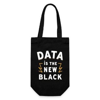 Data Analyst Big Data Specialist Business - Gift Bag for Bottles - black - Front