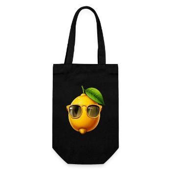 LUNETTES DE SOLEIL CITRON - Sac à bouteille - noir - Devant