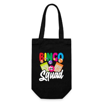 Bingo Squad pour les joueurs passionnés de bingo - Sac à bouteille - noir - Devant