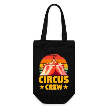 Circus Crew - Gift Bag for Bottles - black - Front
