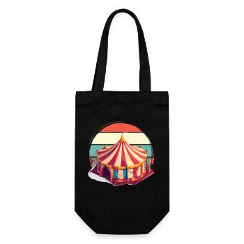 Circus - Gift Bag for Bottles - black - Front