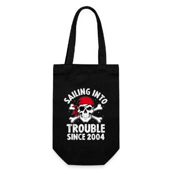En difficulté depuis 2004 Pirate Youth - Sac à bouteille - noir - Devant