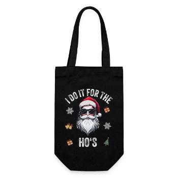 Noël Tout Artboard 1 - Sac à bouteille - noir - Devant