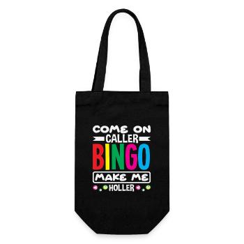 Bingo Player Come Caller Bingo Make Me Holler - Sac à bouteille - noir - Devant